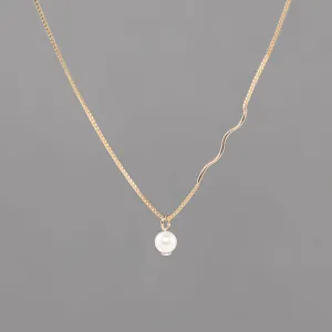 REBIRTH PEARL CHARM NECKLACE