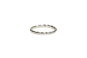 Rope Sterling Silver Ring