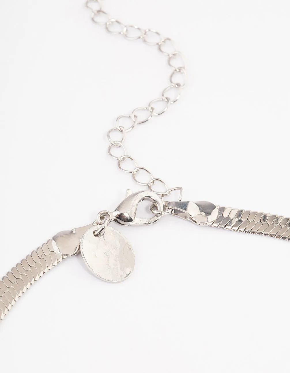 Silver Classic Snake Chain Necklace