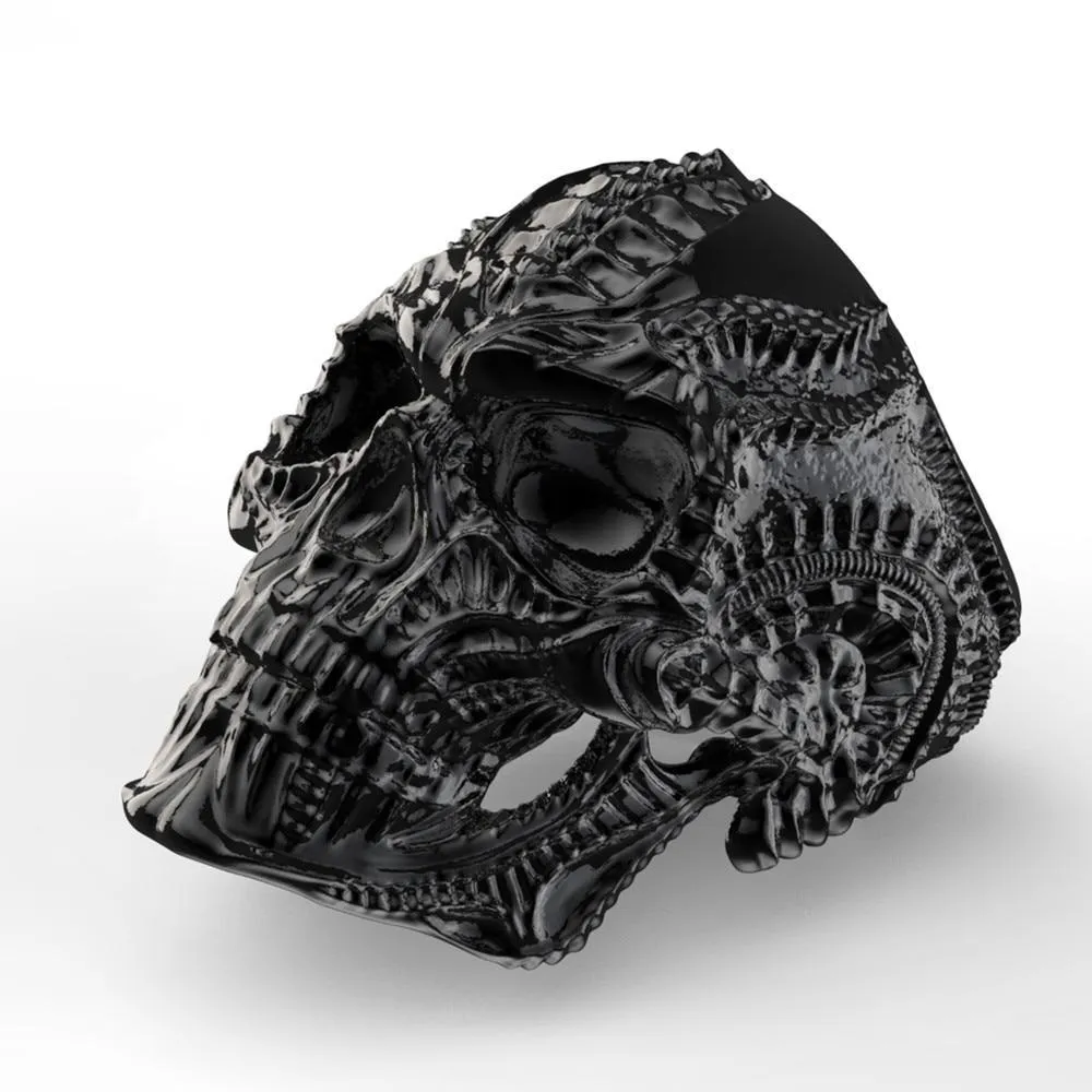 Skull Lovers - Stainless Steel Skull Ring