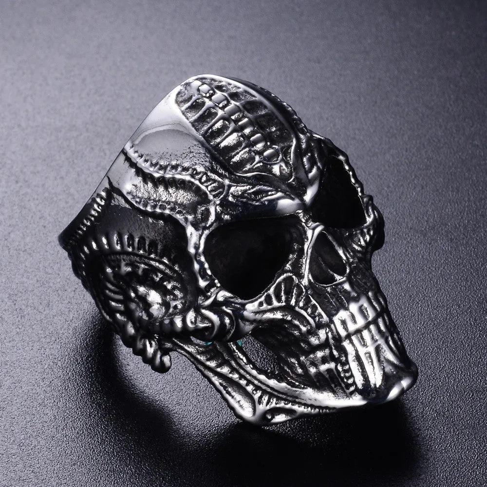 Skull Lovers - Stainless Steel Skull Ring