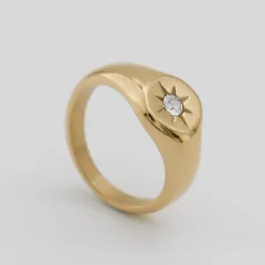 Starlight Signet Ring